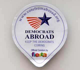 Democrats Abroad Condoms