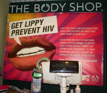 Body Shop Get Lippy campaign