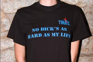 No dick as hard as my life